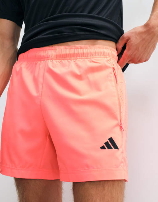 adidas Training Tech essentials woven shorts in red, 4 of 5