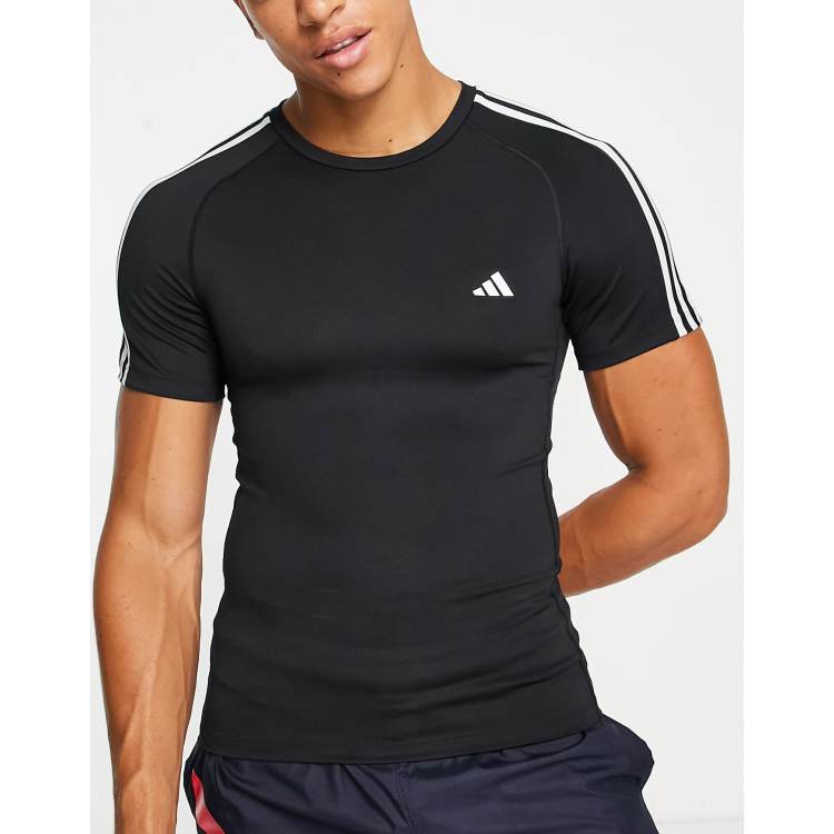 adidas Tech 3D Pocket Tee - Black