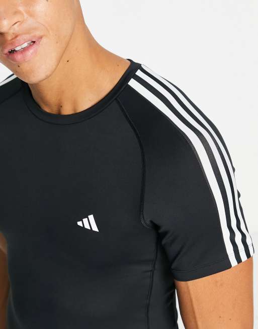 Adidas TECHFIT 3-STRIPES TRAINING TEE