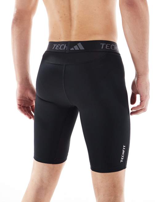 adidas Training – Tech Fit – Baselayer-Shorts in Schwarz, 2 von 5