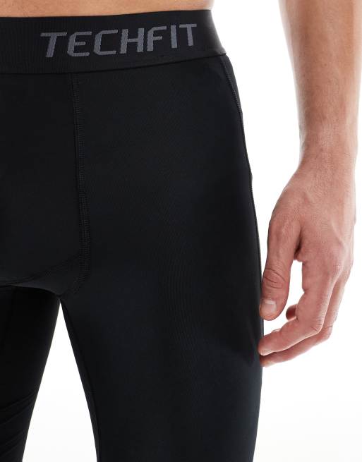 adidas Training – Tech Fit – Czarne szorty, 3 z 5