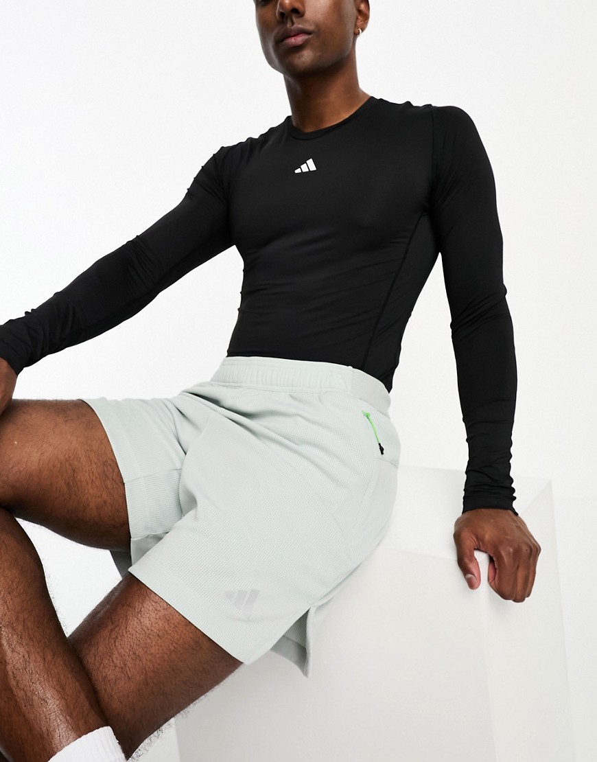 adidas Training tech-fit long sleeve t-shirt in black