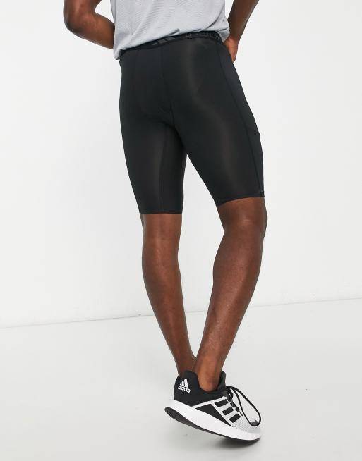 adidas Techfit Short Leggings - Black