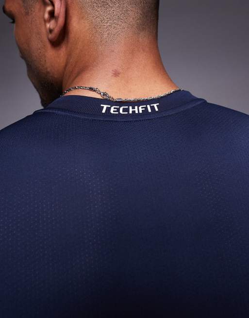 adidas Training - Tech Fit - T-shirt de sous-vêtement - Bleu marine, 4 de 4