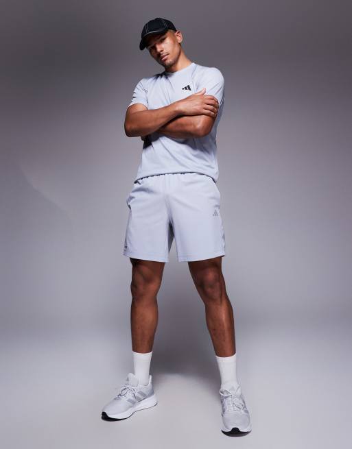 adidas Training – Tech – Shorts in Grau, 4 von 5