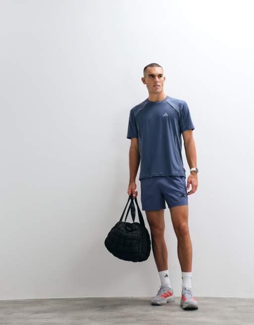 adidas Training tech t-shirt in navy, 2 of 5