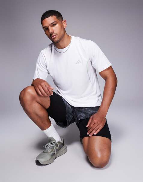 adidas Training – Tech – T-Shirt in Weiß - view 1