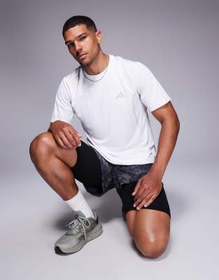 adidas Training tech t-shirt in white | ASOS