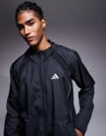 [adidas performance] adidas Training Tech windbreaker jacket in black L black