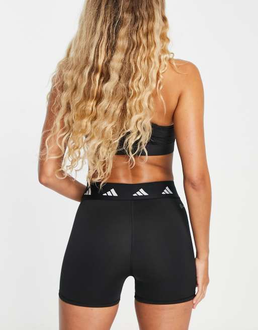 adidas Techfit Compression Shorts Women's Black New with Tags XS 889