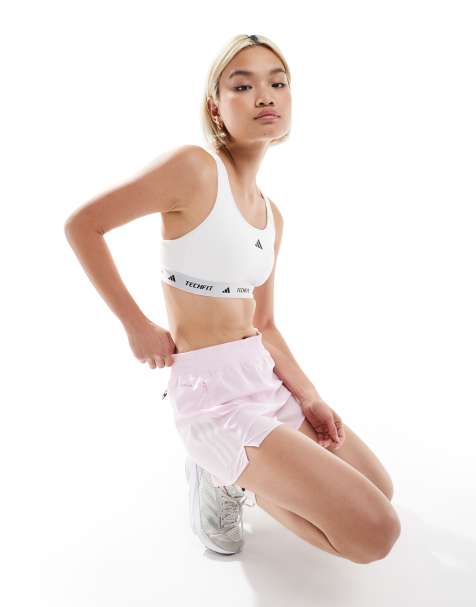 adidas - Training - Techfit - Bh in wit - view 1