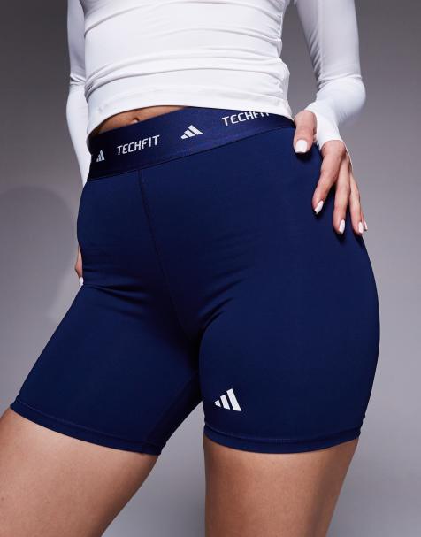 adidas - Training - Techfit - Booty shorts in marineblauw - view 1