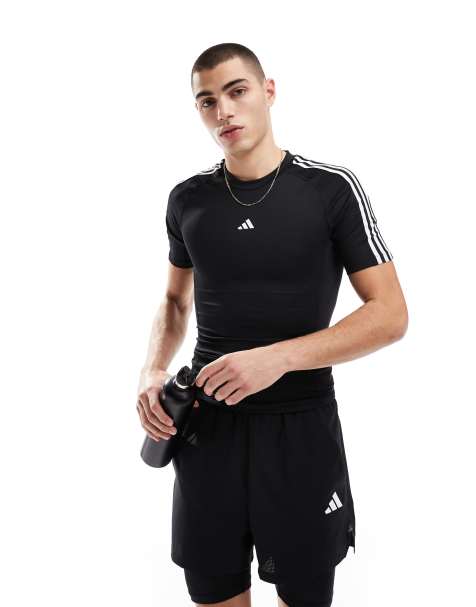 adidas Training - Techfit -T-shirt - Noir - view 1