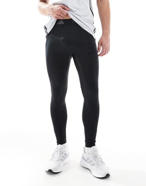 adidas Training Techfit COLD.RDY leggings in black - view 1