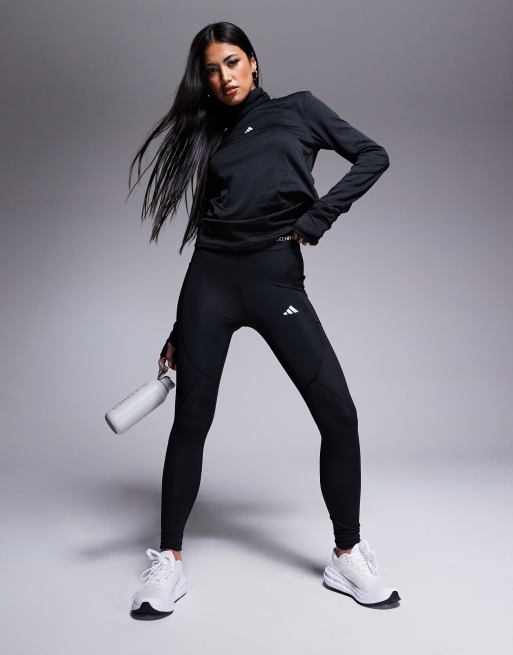 adidas Training Techfit COLD.RDY sculpt leggings in black