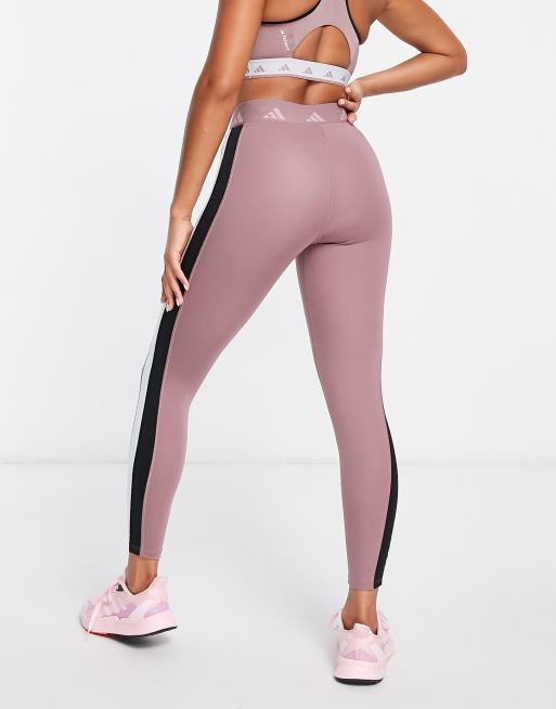 Adidas side outlet tape leggings