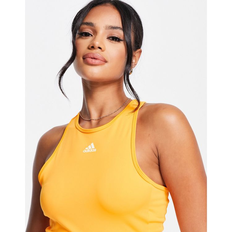 adidas Techfit Compression Top Women's Orange New with Tags S 63