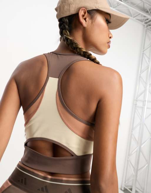 Adidas techfit crop top cheap