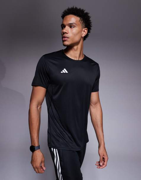 adidas Training Tech Fit base layer t-shirt in black