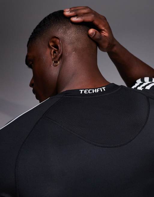 adidas Training – Techfit – Czarny T-shirt, 5 z 5