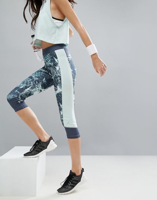 adidas Training Techfit Graphic Capri Leggings