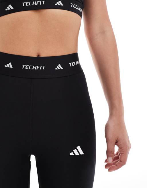 adidas Training - Techfit - Legging 7/8e sculptant - Noir, 2 de 5