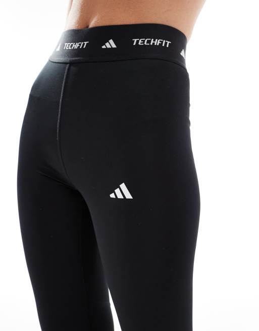 adidas Training - Techfit - Legging 7/8e sculptant - Noir, 5 de 5