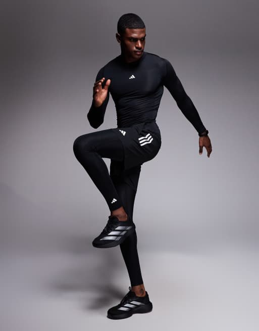 adidas – Training Techfit – Schwarze Leggings, 2 von 5