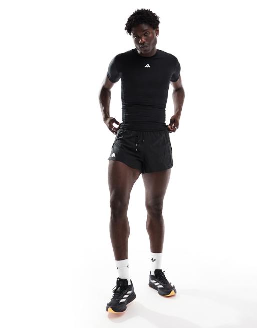 adidas Training – Techfit – Svart kompressions-t-shirt, 3 av 4