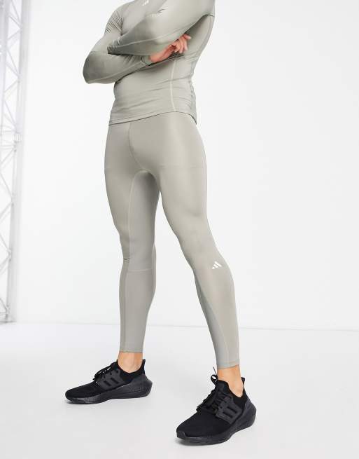 Adidas Techfit Long Tight Men Grey