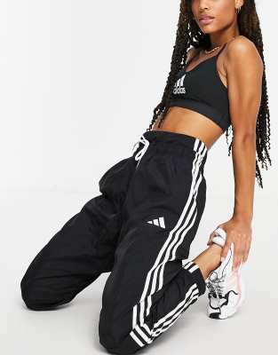 3 stripes high waist track pants