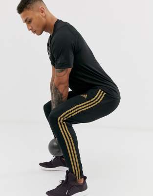 adidas tiro 19 pants black and gold