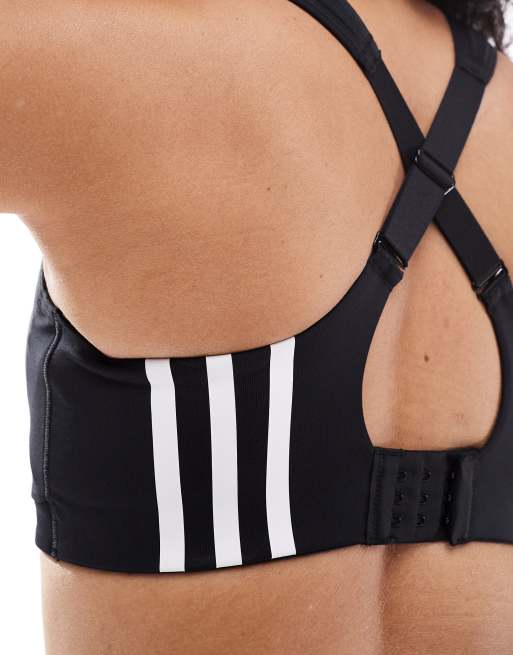 adidas Training - TLRD - Brassière de sport maintien renforcé - Blanc