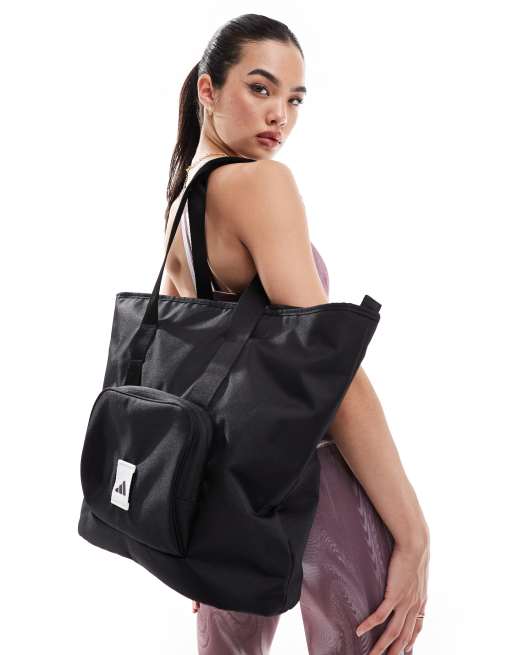 Adidas training essentials tote bag best sale