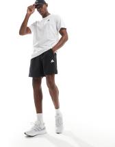 adidas Training Train Essentials 5 inch woven shorts in black