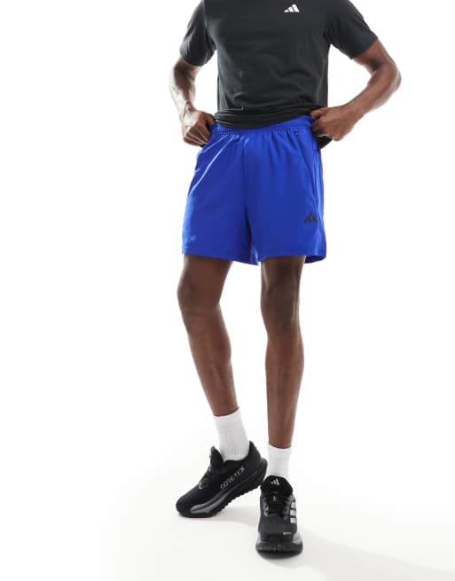 adidas Training Train Essentials 7 inch geweven short in blauw, 2 van 5