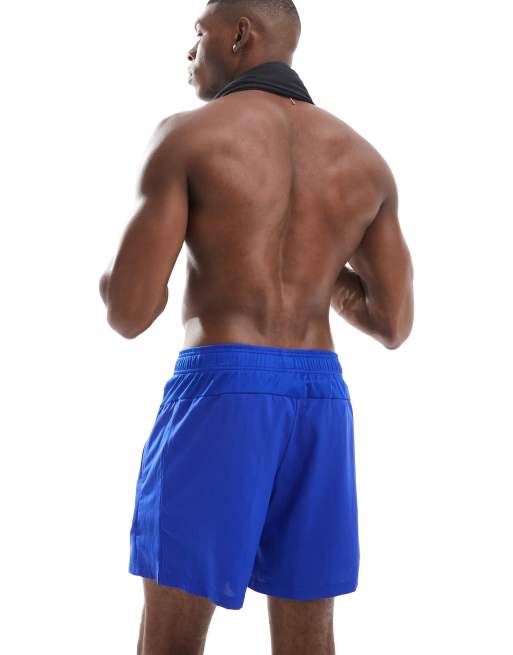 adidas Training Train Essentials 7 inch vævede shorts i blå, 5 af 5