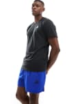 [adidas performance] adidas Training Train Essentials 7 inch woven shorts in blue M Mid blue