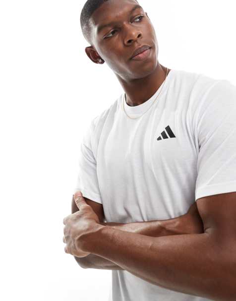 adidas Training – Train Essentials – Biały T-shirt - view 1