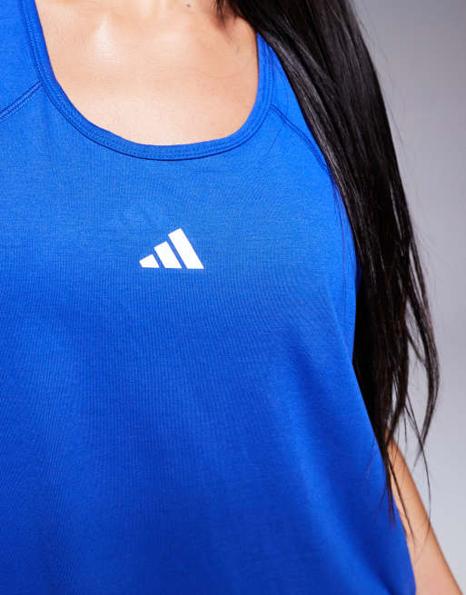 adidas Training Train Essentials Canotta blu ASOS