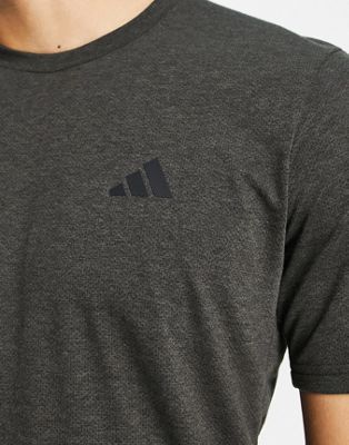 adidas Training Train Essentials t-shirt in charcoal - ASOS Price Checker