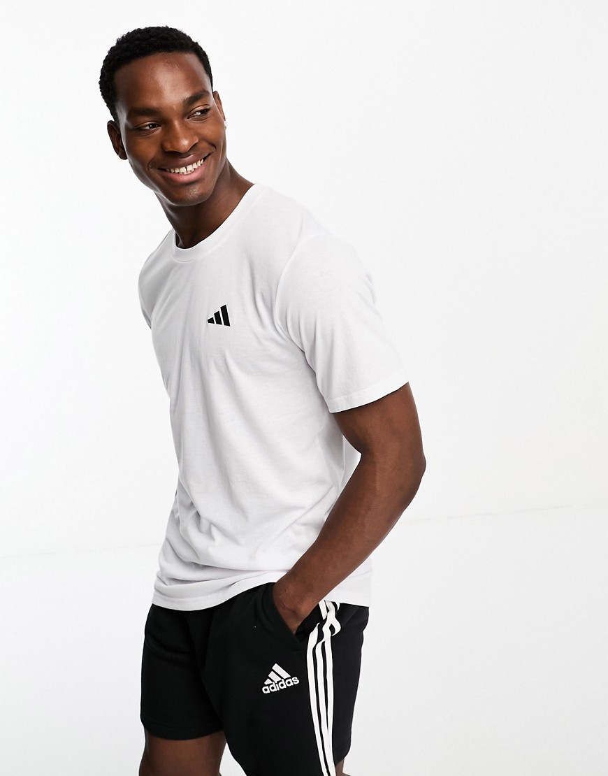 adidas Training Train Essentials t-shirt in white