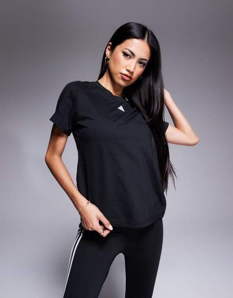 adidas - Training - Train Essentials - T-shirt in zwart - view 1