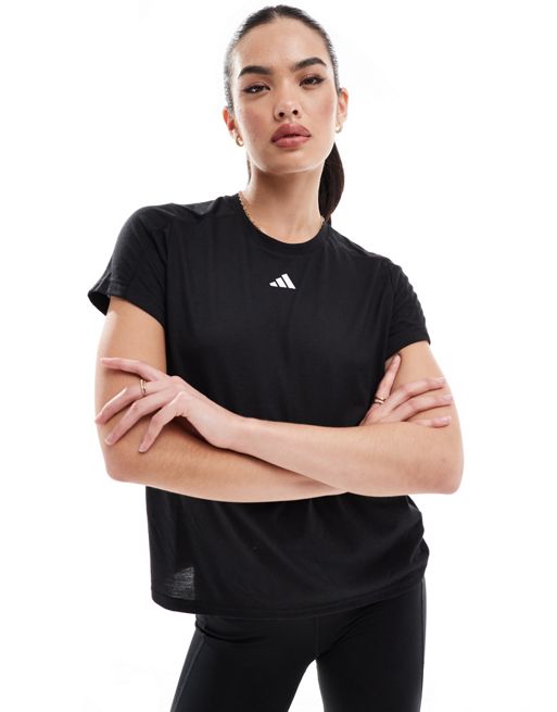 adidas - Training - Train Essentials - T-shirt in zwart