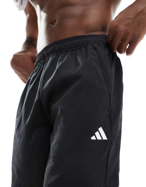 adidas Training - Train Essentials - Vævede sorte 5-tommer-shorts, 2 af 5