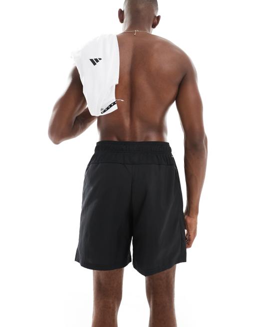 adidas Training - Train Essentials - Vævede sorte 5-tommer-shorts, 4 af 5