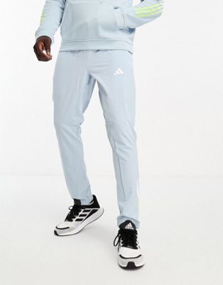 adidas Training train icons joggers in blue - ASOS Price Checker