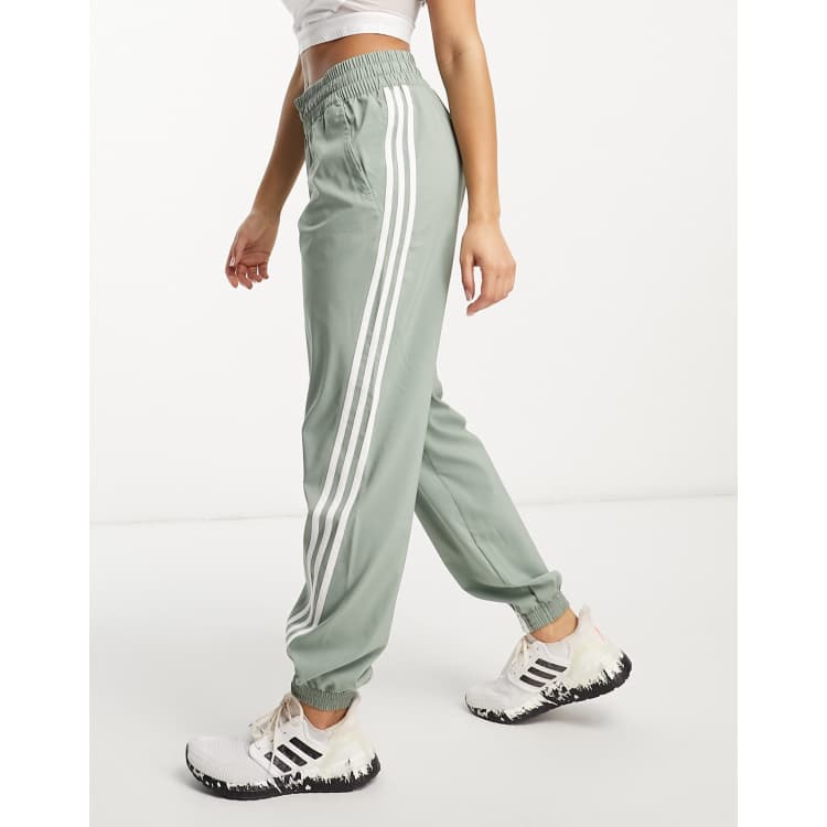 adidas Training Train Icons joggers in green