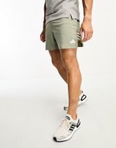 adidas Originals Enjoy Summer logo shorts in magic beige | ASOS