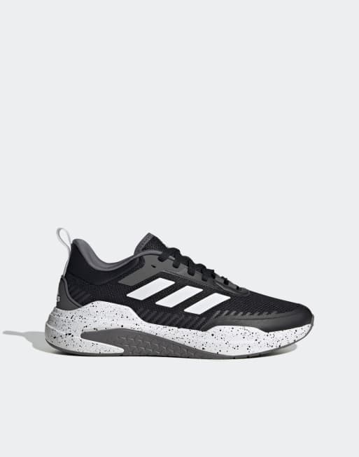 adidas Training Trainer V Czarno bia e buty sportowe ASOS